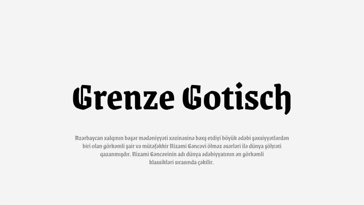 Grenze Gotisch