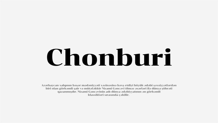 Chonburi