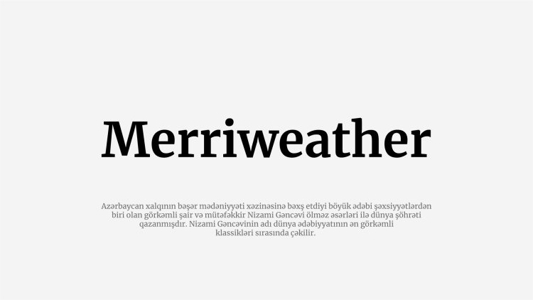 Merriweather