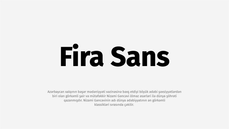 Fira Sans