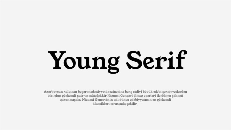 Young serif